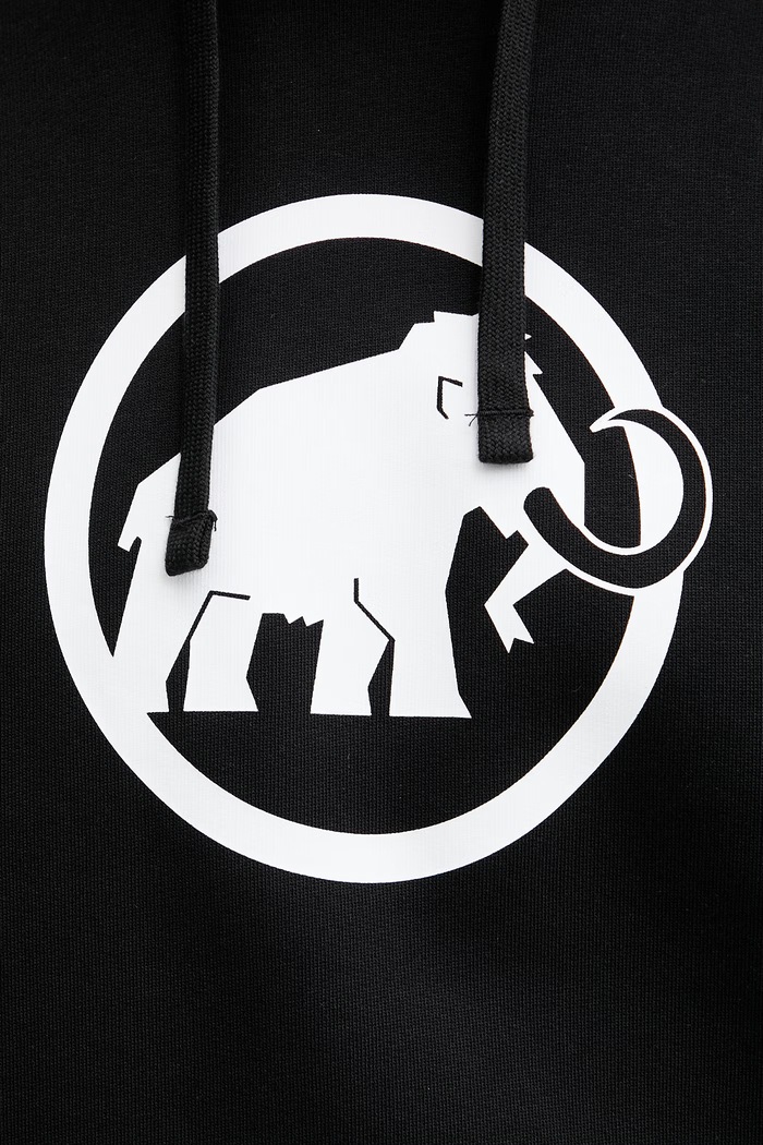 Mammut mikina s kapucňou pánska bavlnená 1014.07410 čierna