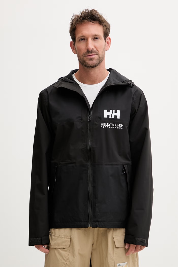 Helly Hansen pánska trekingová bunda ACE RAIN čierna 54534