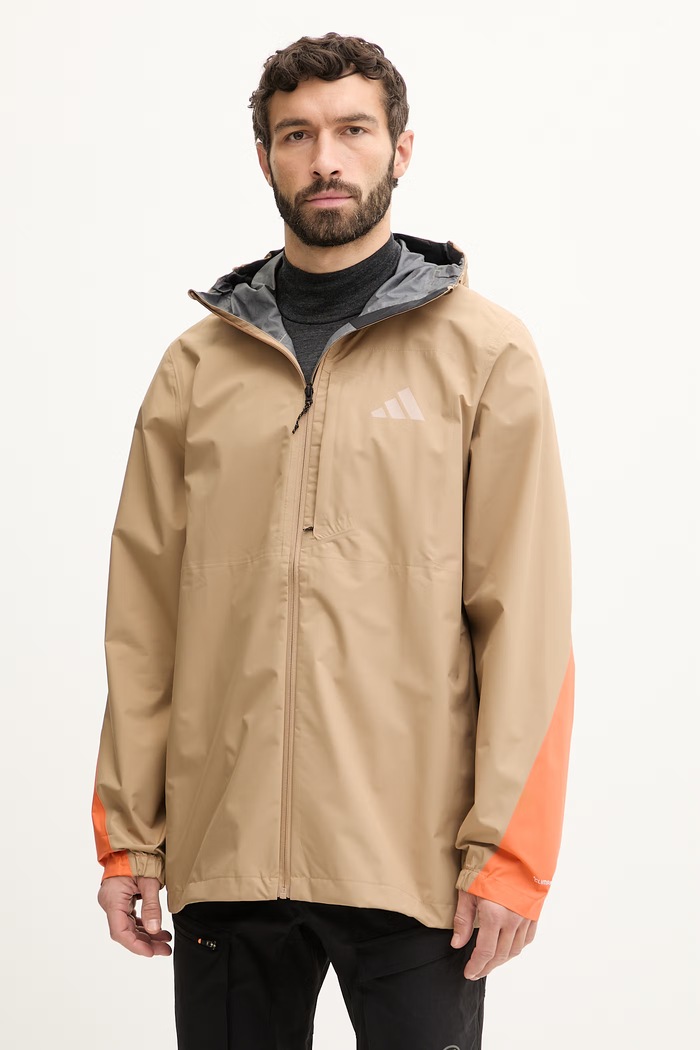 Спортно яке adidas TERREX без изолация кафяв KA4501
