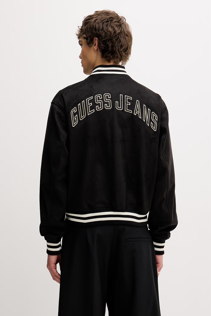 Oblačila Bomber jakna Guess Jeans M6RL0J.WJ842 črna