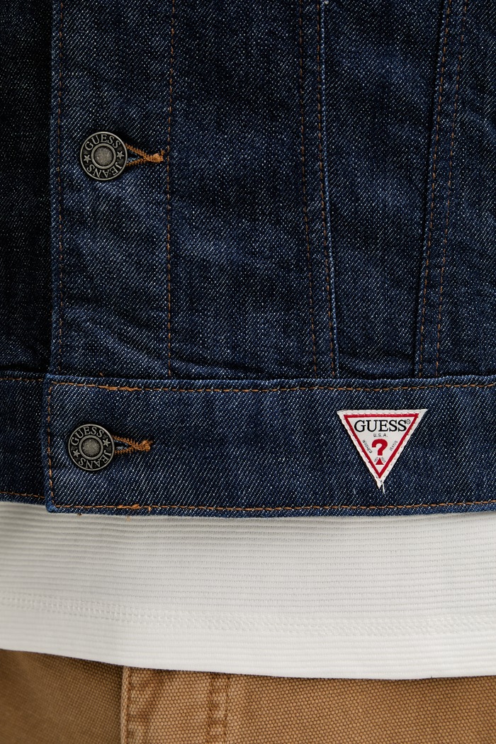 Guess Jeans geacă jeans M6RN33.D002G bleumarin