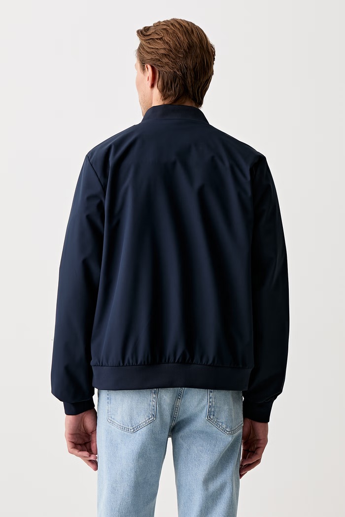 Odzież Calvin Klein bomberka męska LV04LF506G granatowy