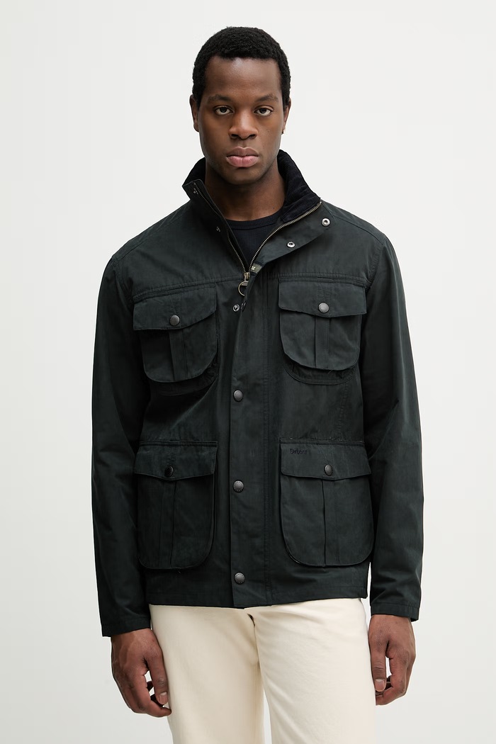 Barbour jachetă pentru bărbați Sanderling necaptusit bleumarin MCA0430