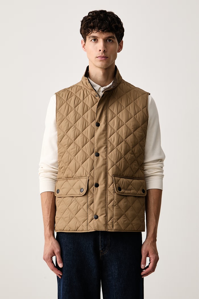 Barbour bezrękawnik męski beżowy MGI0245