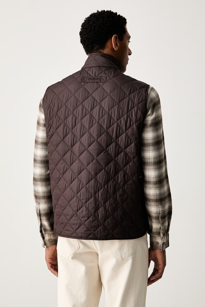 Odzież Barbour bezrękawnik męski MGI0245 brązowy
