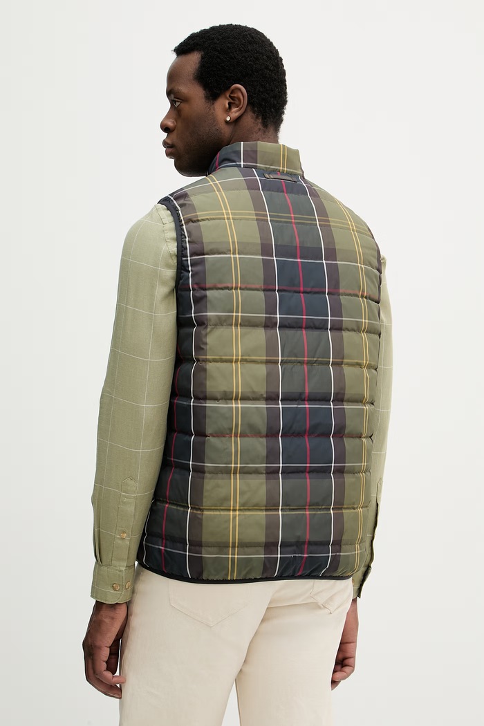 Oblačila Dvostranski brezrokavnik Barbour Reversible MGI0314 zelena