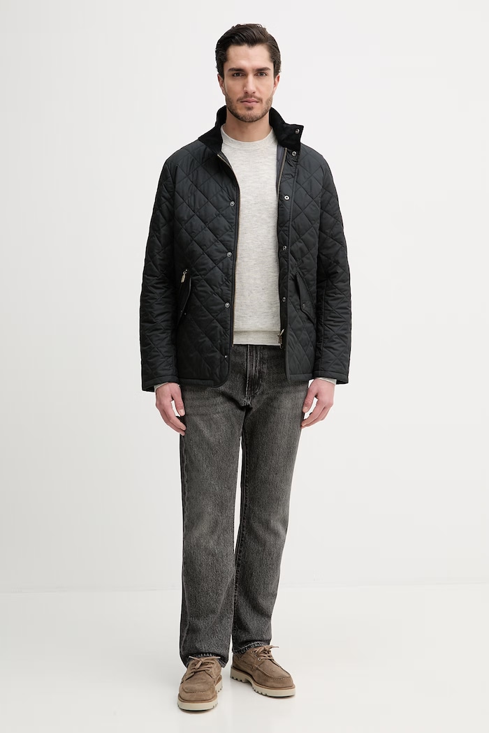Barbour geacă Chelsea MQU0006 bleumarin SS26