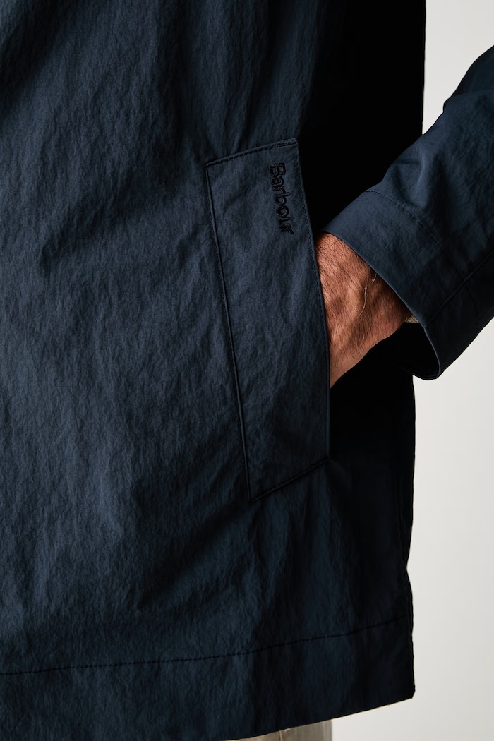 Barbour giacca di mezza stagione da uomo MSP0186 blu navy