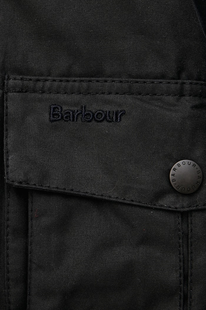 Kurtka przejściowa męska woskowana Corbridge Barbour granatowy MWX0340