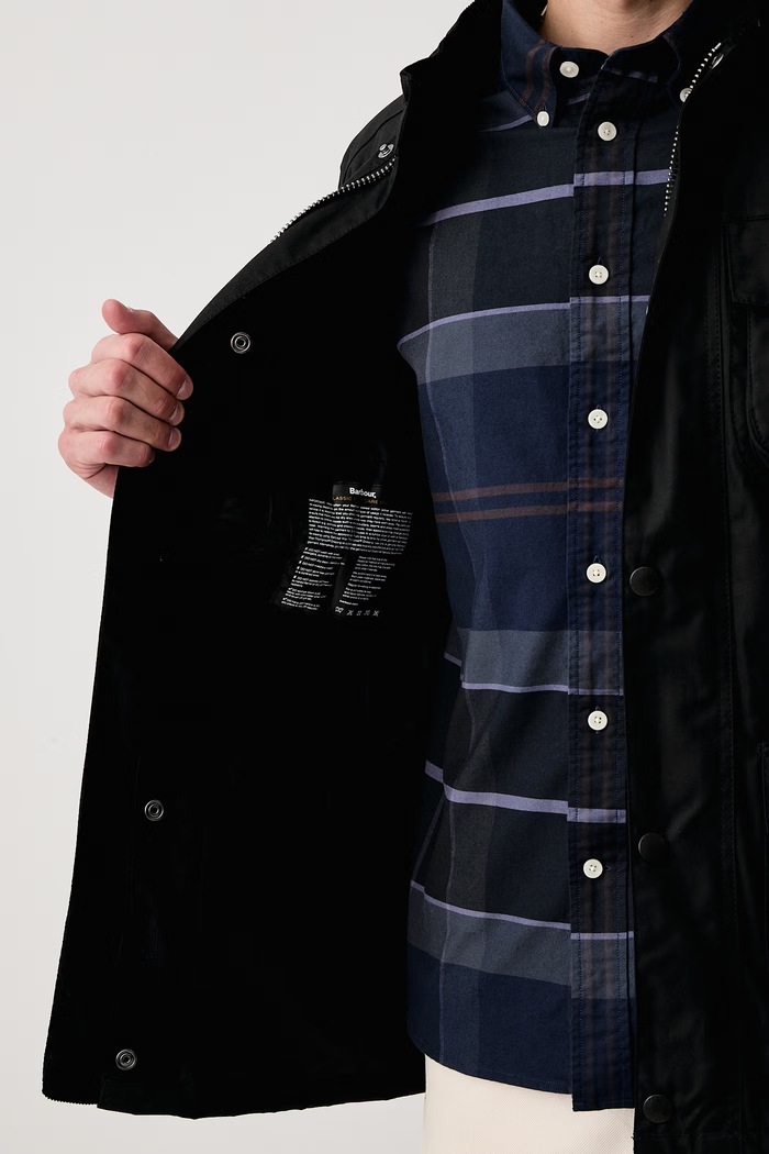 Barbour Kurtka przejściowa męska woskowana Corbridge MWX0340