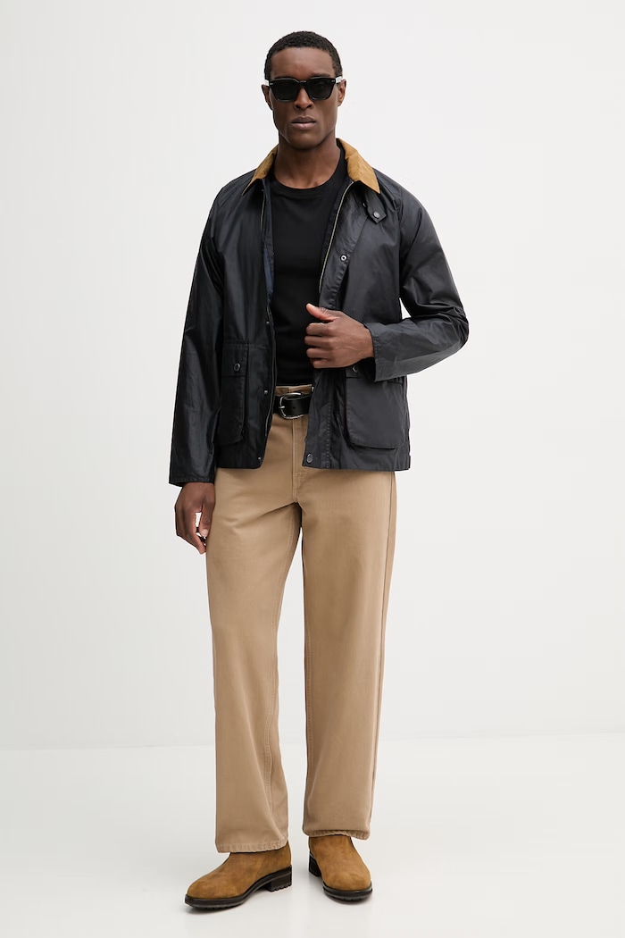 Barbour rövid kabát Bedale MWX2447 sötétkék SS26