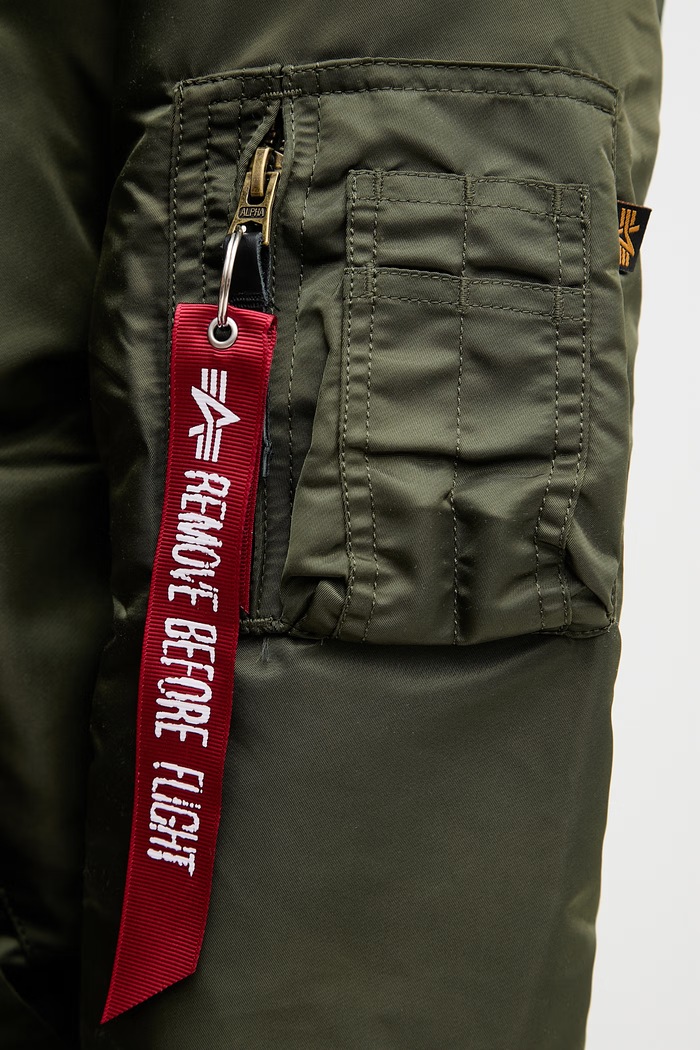 Bunda Alpha Industries Flying Tigers CWU Light 156128.142 zelená