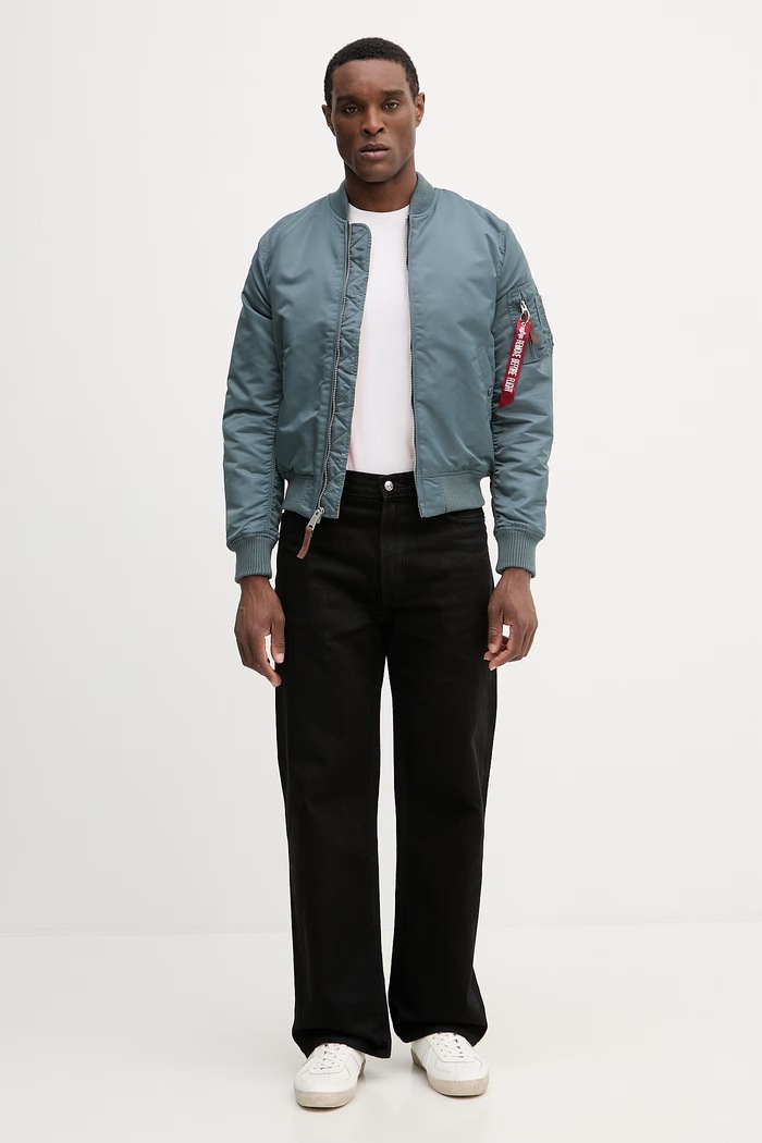 Bunda Alpha Industries MA-1 VF Vintage Fit 59 191118.439 modrá SS26