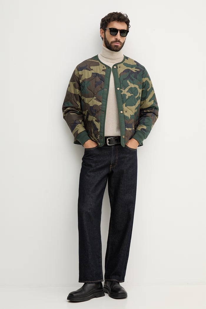Bunda Alpha Industries Studio Liner 258132 zelená SS26