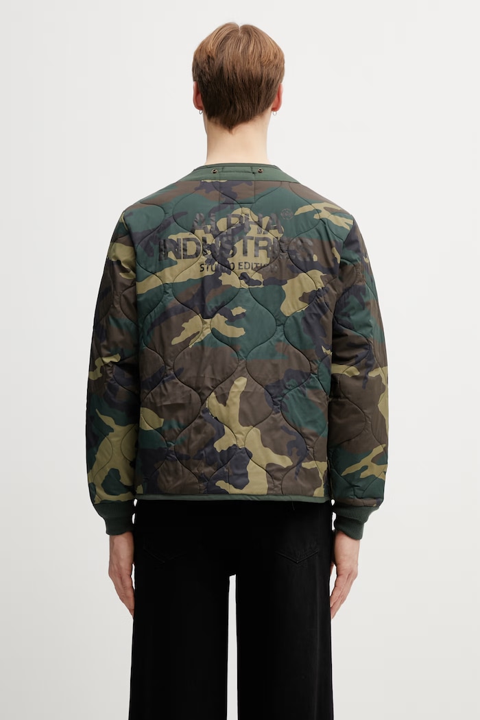 Clothing Alpha Industries jacket Studio Liner 258132 green