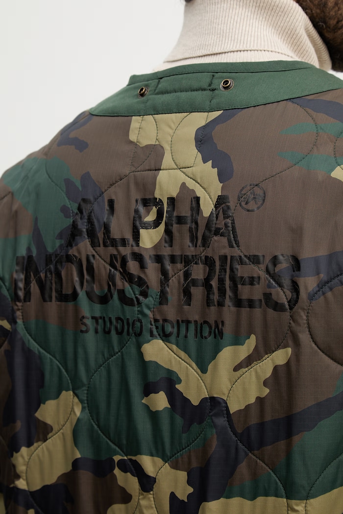 Bunda Alpha Industries Studio Liner 258132 zelená