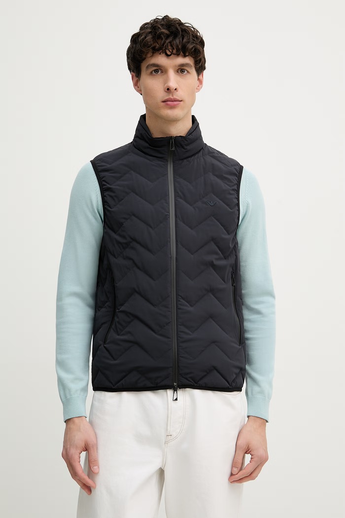 Emporio Armani vestă pentru bărbați bleumarin EM004946.AF18499