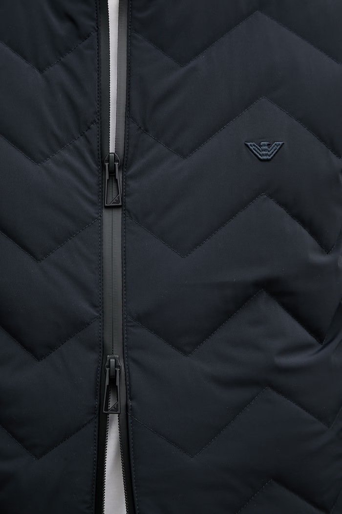 Emporio Armani Páperová bunda pánska EM004947.AF18499 tmavomodrá