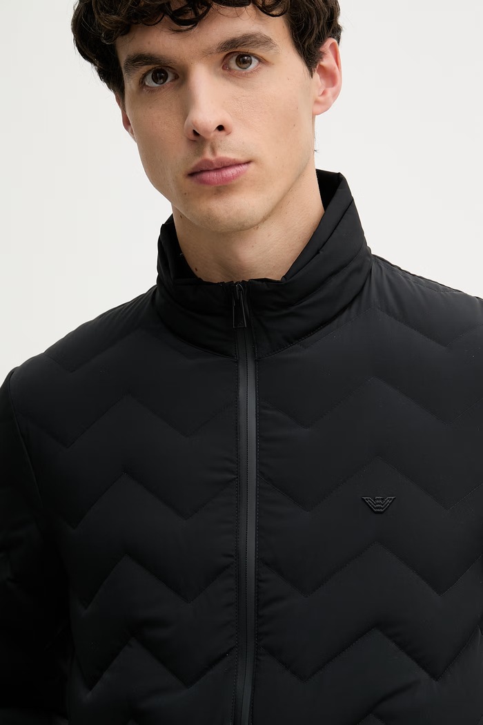 Emporio Armani páperová bunda pánska čierna EM004947.AF18499