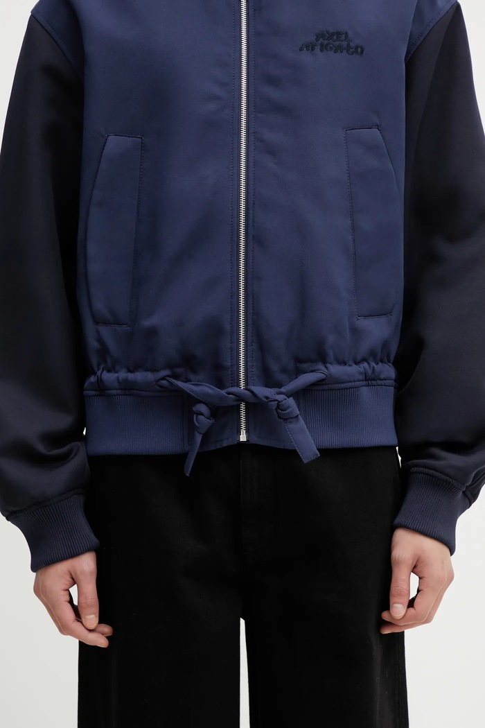 Μπουφάν bomber Axel Arigato Archer Bomber Jacket σκούρο μπλε A3764004