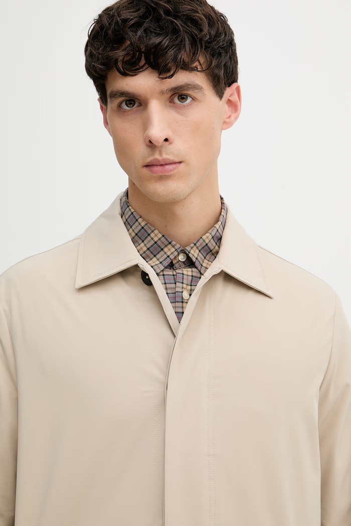 Trussardi kabát pánský béžová R011M000029N