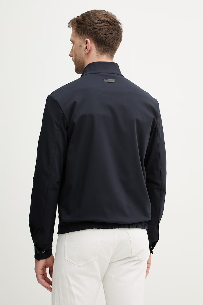 Îmbrăcăminte Trussardi geacă R017M000035N bleumarin