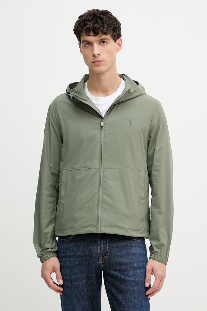 Trussardi krátká bunda pánská zelená R026M000050N