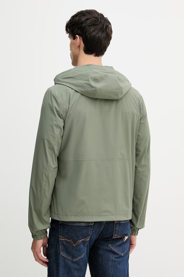 Oblečení Trussardi krátká bunda pánská R026M000050N zelená