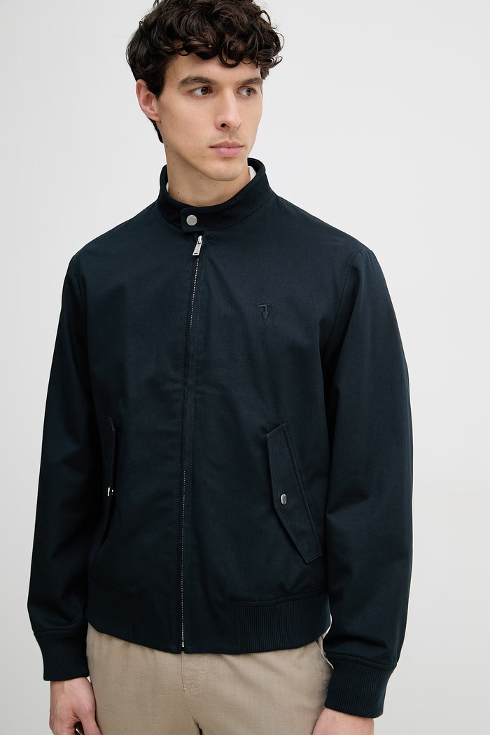 Trussardi jakna moška mornarsko modra R027M000051N