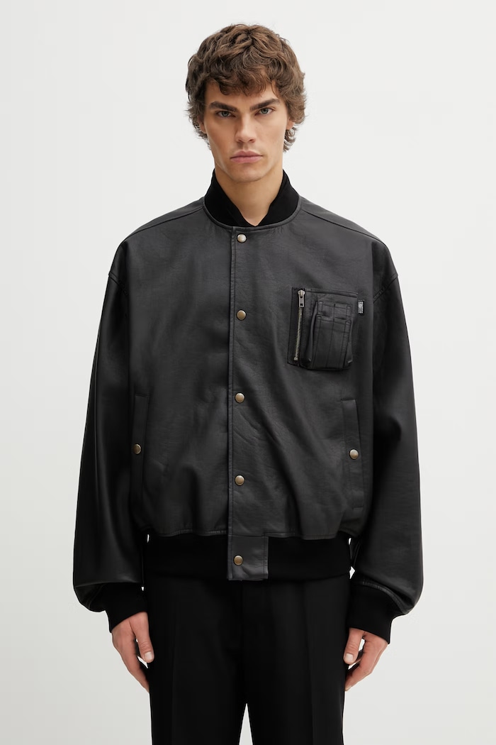 MM6 Maison Margiela bunda bomber pánska čierna SH0AM0080.M35740.900