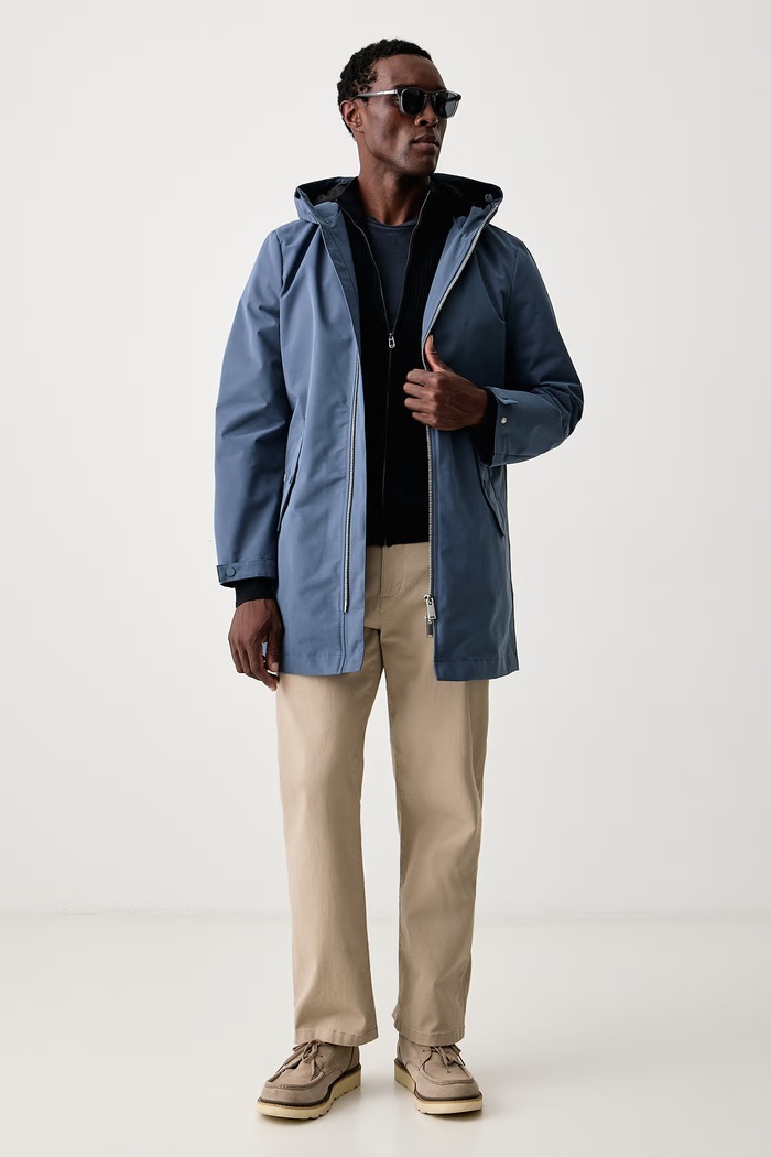 United Colors of Benetton Férfi kabát 23PQUN06M lila SS26