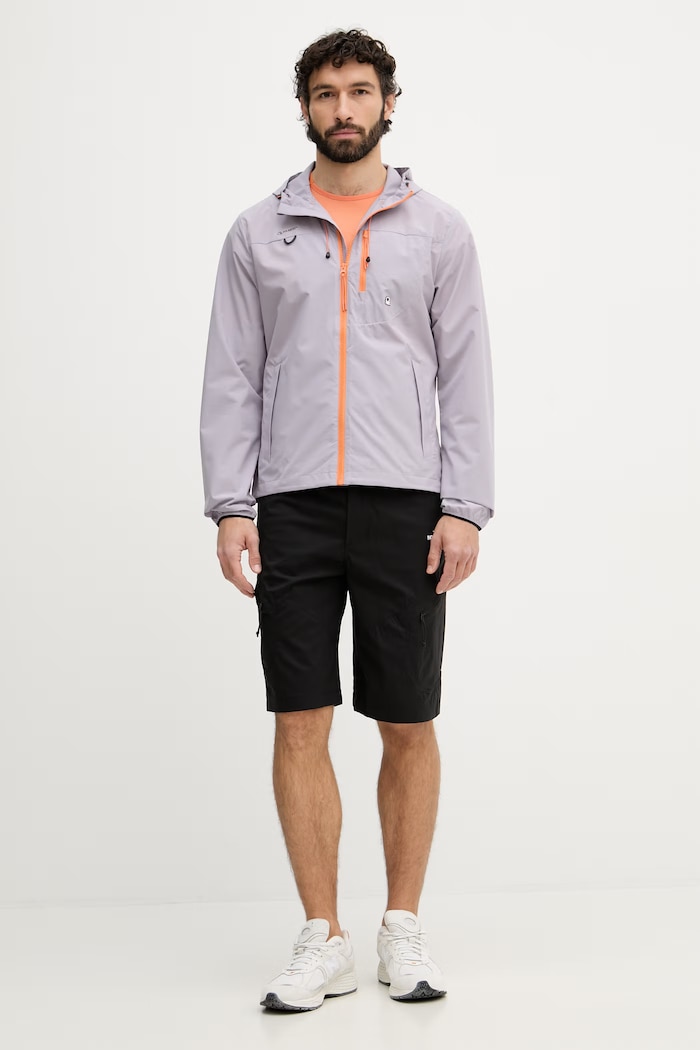 United Colors of Benetton kurtka męska 26VGUN070 fioletowy SS26