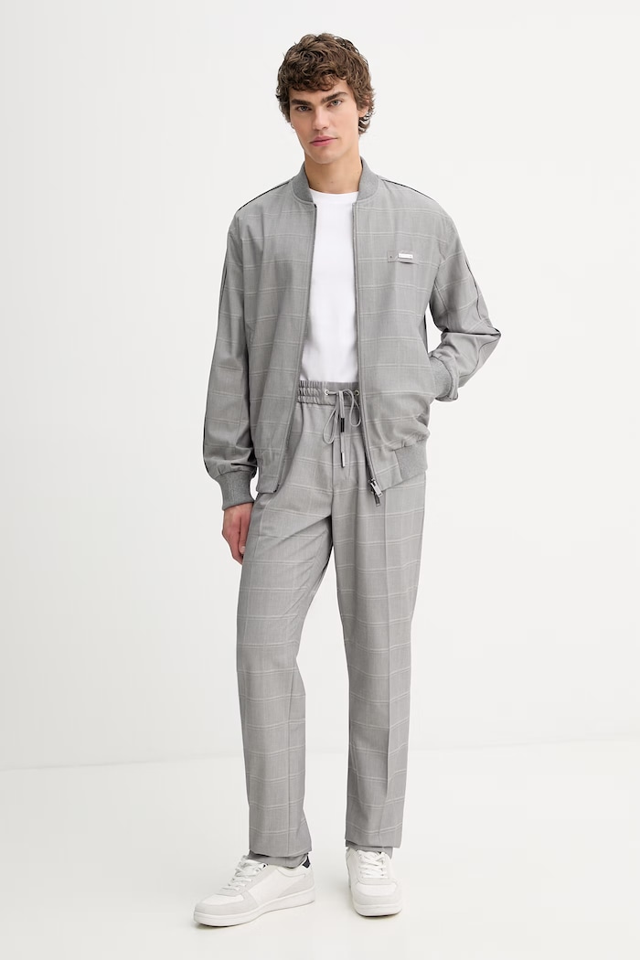 Bomber jakna Iceberg O010.5239 siva SS26