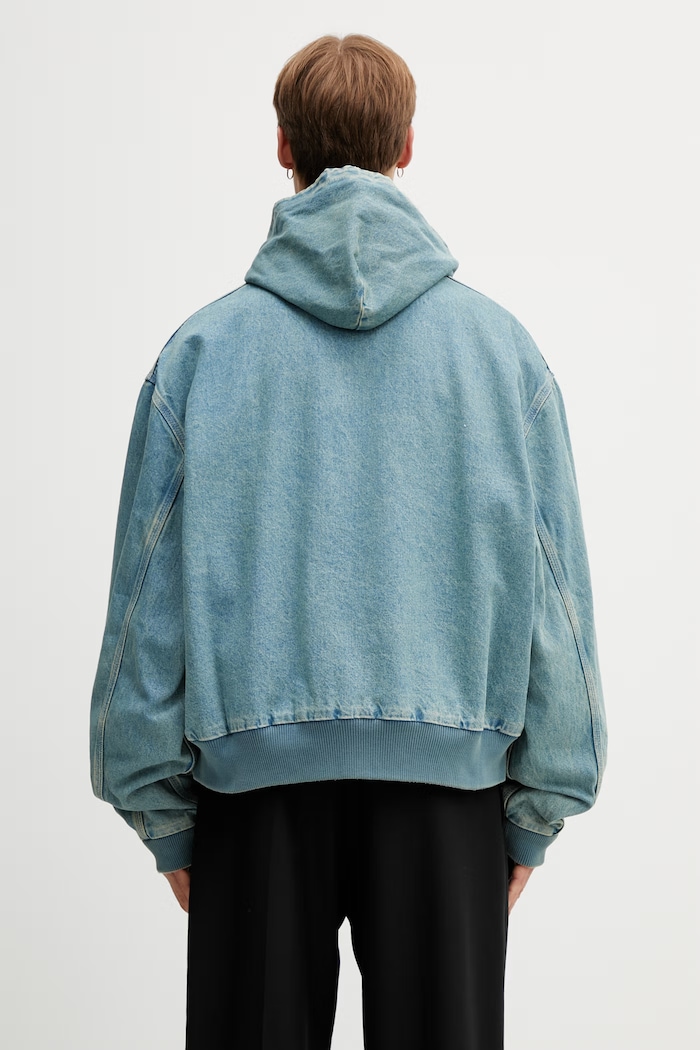 Одежда Vetements Workwear Denim демисезонная куртка из денима для мужчин ME76DJ061N1 голубой