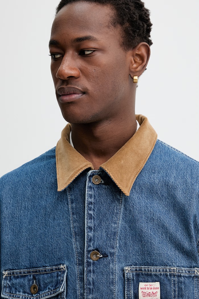 Τζιν μπουφάν Levi's UPDATED TO BROADWAY x WORKWEAR μπλε 003B0.0003