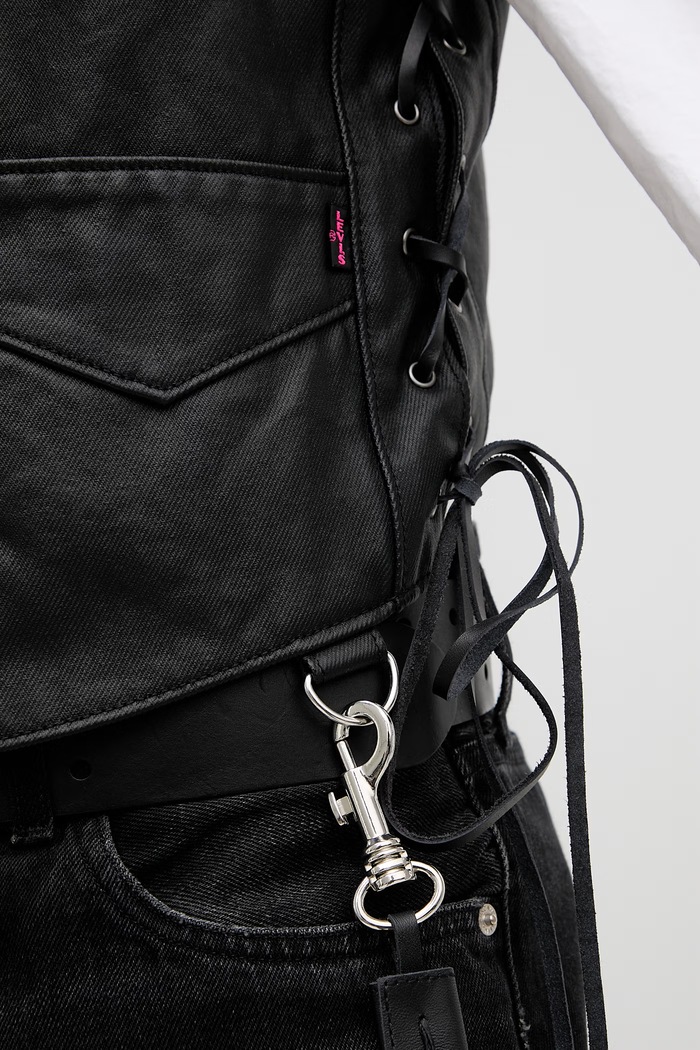 Levi's vesta pánska NIGHT RIDE x PRIDE 0065P čierna