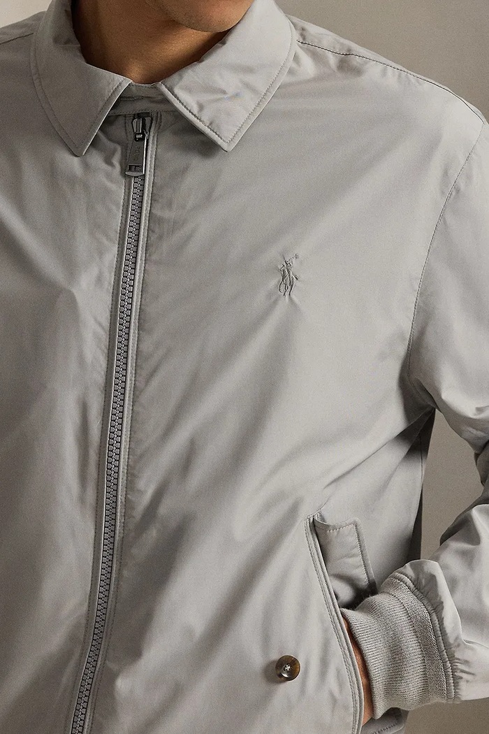 Bunda Polo Ralph Lauren sivá 710970434