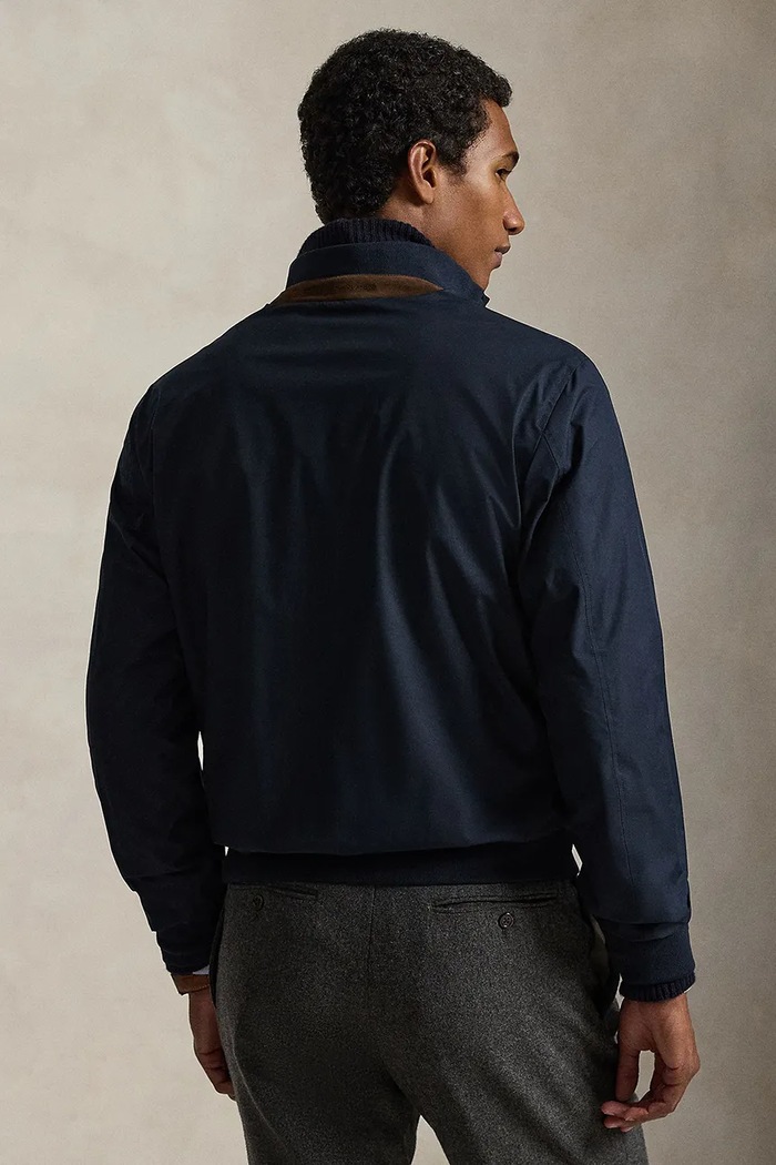 Polo Ralph Lauren krátka pánska bunda 710P02680 tmavomodrá SS26
