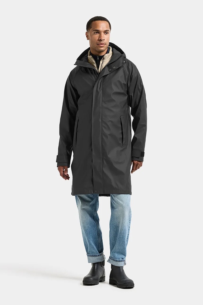 Didriksons kabát pánsky NOAH 506109 čierna SS26