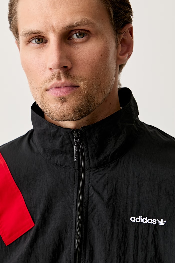 adidas Originals bunda pánska ARCH TT čierna KD4069