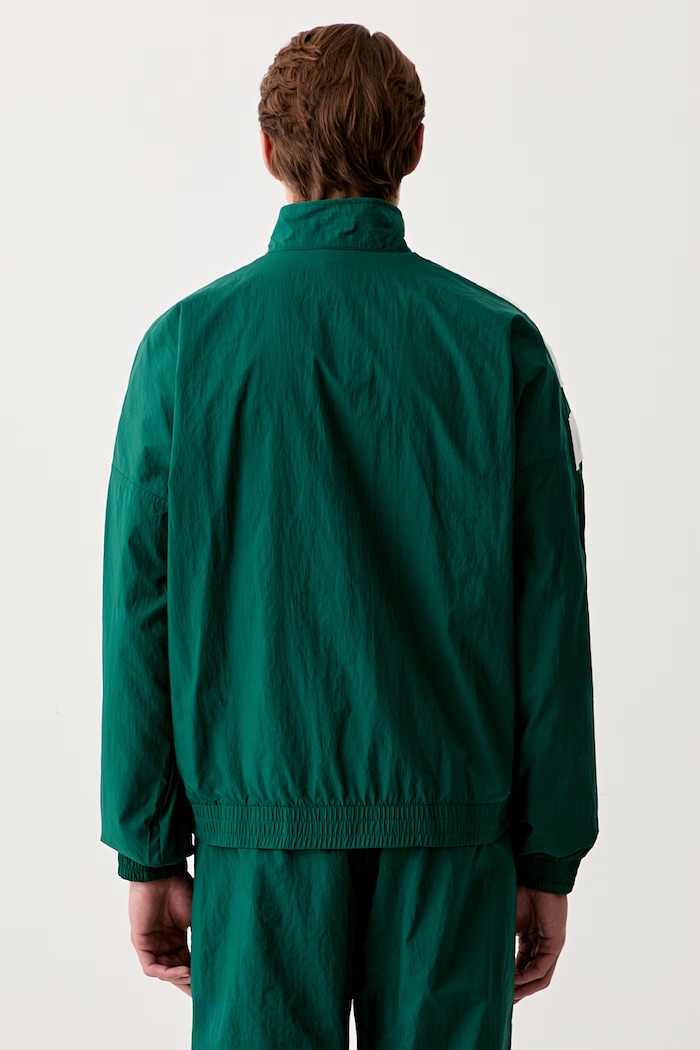 Îmbrăcăminte adidas Originals geacă de tranziție pentru bărbați ARCH TT KD4070 turcoaz