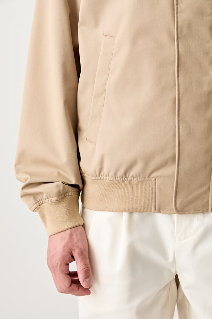 Lacoste transitional jacket with cotton Men's BH1349 beige