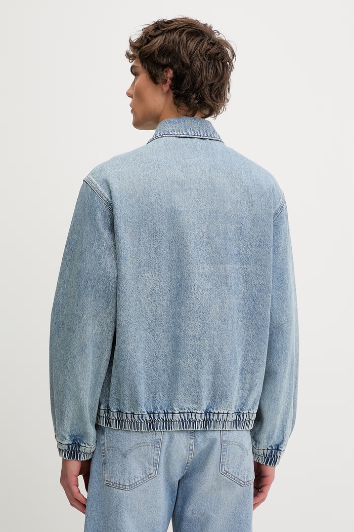 Îmbrăcăminte Levi's geacă jeans JAANAI JACKET 005AK albastru