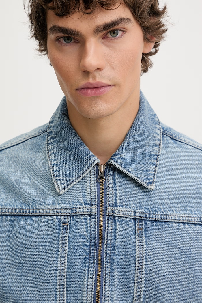 Levi's geacă jeans JAANAI JACKET albastru 005AK