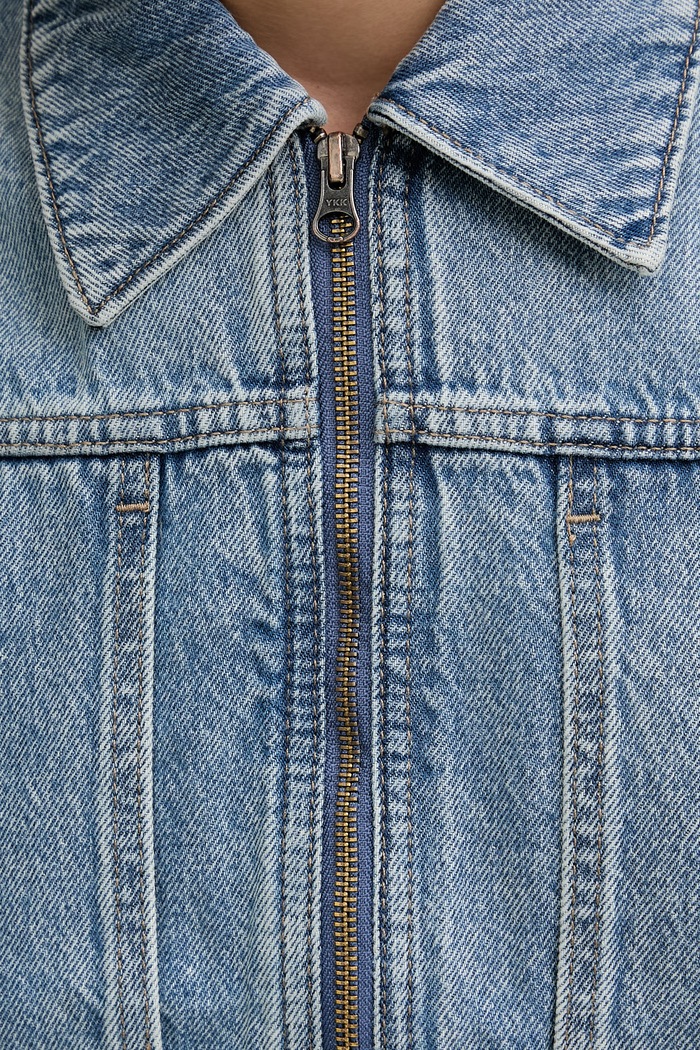 Levi's geacă jeans JAANAI JACKET 005AK albastru