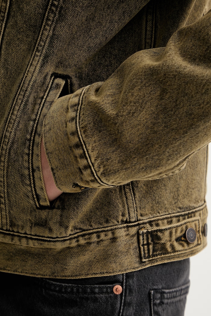 Rifľová bunda Levi's THE JACKET 72334.0783 žltá