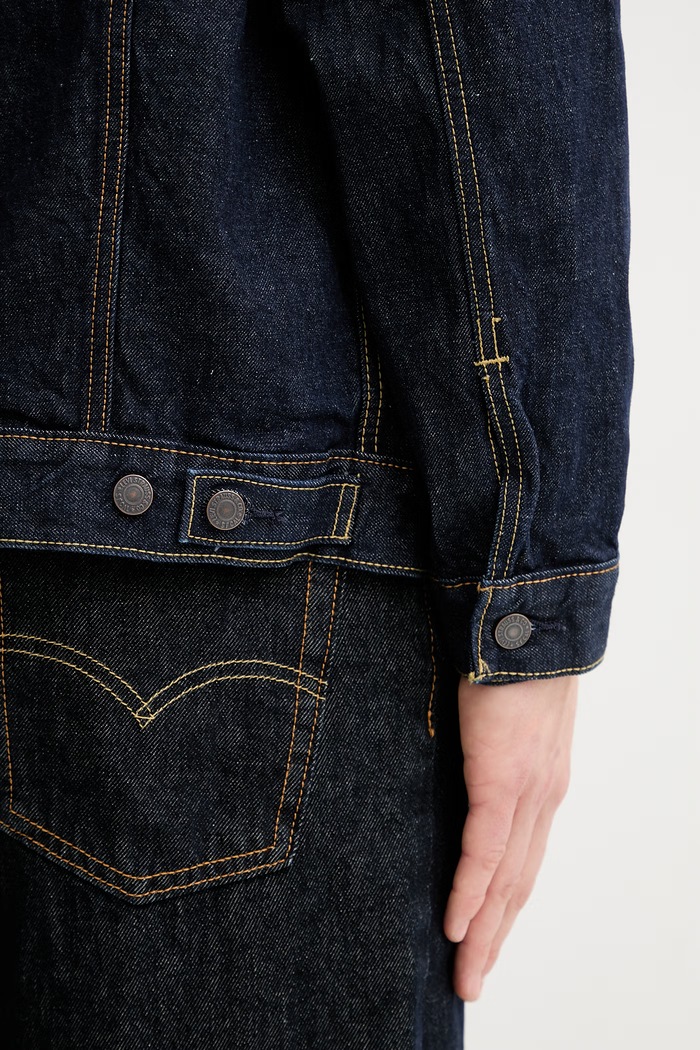 Levi's geacă jeans RELAXED FIT A5782.0083 bleumarin