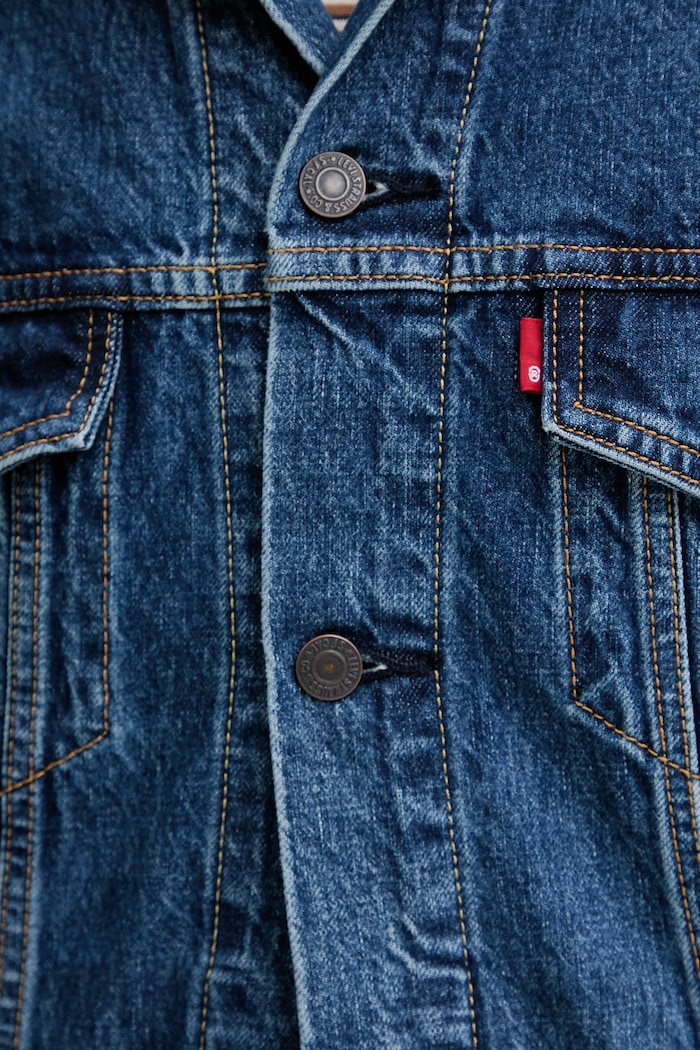 Levi's geacă jeans RELAXED FIT A5782.0104 albastru