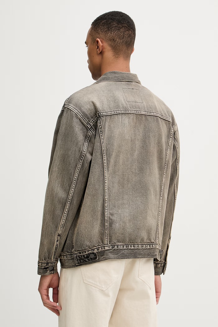Îmbrăcăminte Levi's jachetă pentru bărbați RELAXED FIT A5782.0111 gri