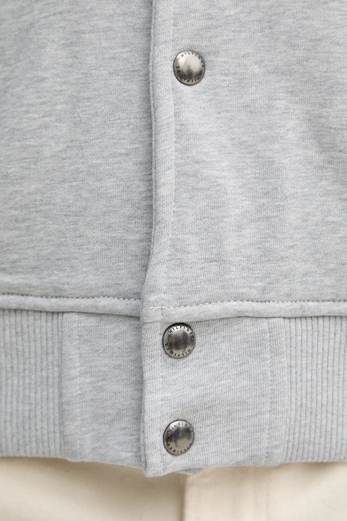 Tommy Hilfiger geacă bomber pentru bărbați, din bumbac MW0MW42470 gri